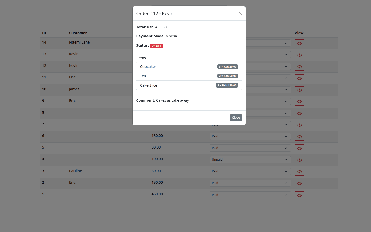 Flavor Haven POS & Restaurant Management System - Gallery 3
